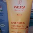 Swatch de LAYTIFOO : Crème Lavante Corps et Cheveux, Weleda