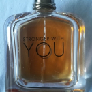 Swatch de anissafraise : STRONGER WITH YOU POUR LUI, ARMANI