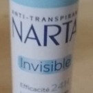Swatch de anissafraise : Déodorant Narta Invisible, Narta