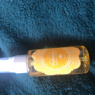 Swatch de Catarina : Huile sèche de Roucou, Pura Bali