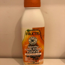 Swatch de Marsi.L : Soin Démêlant Réparateur Papaye - Fructis Hair Food, Garnier Fructis