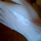 Swatch de Missyj : La crème de jour au concombre blanc, Mademoiselle Saint Germain
