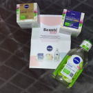 Swatch de sylvierochemey : Gel micellaire naturally good, Nivea