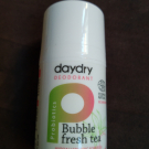 Swatch de Monsieurbruce : Déodorant bubble fresh tea, DayDry