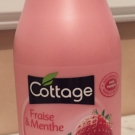 Swatch de Ali* : Douche Lait Revitalisante Fraise Menthe, Cottage