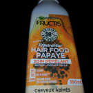 Swatch de flfl90 : Soin Démêlant Réparateur Papaye - Fructis Hair Food, Garnier Fructis