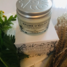 Swatch de testbyfl : Baume d'éclat au romarin du Potager du Roi, Mademoiselle Saint Germain