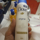 Swatch de Vero02 : Dove original déodorant, DOVE Original