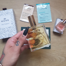 Swatch de evza.jaruska : Huile Prodigieuse Florale, Nuxe