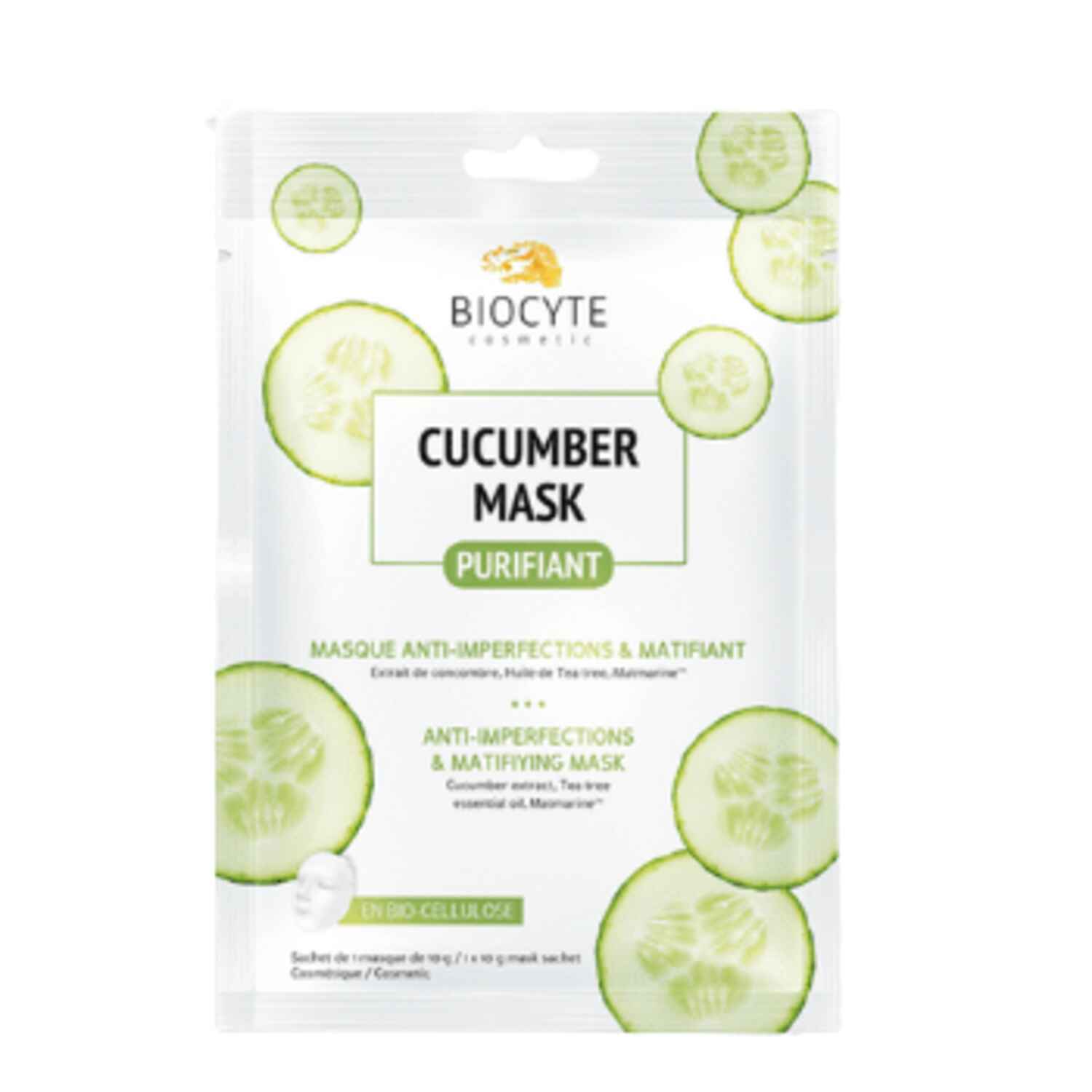 Cucumber mask, Biocyte - Infos et avis