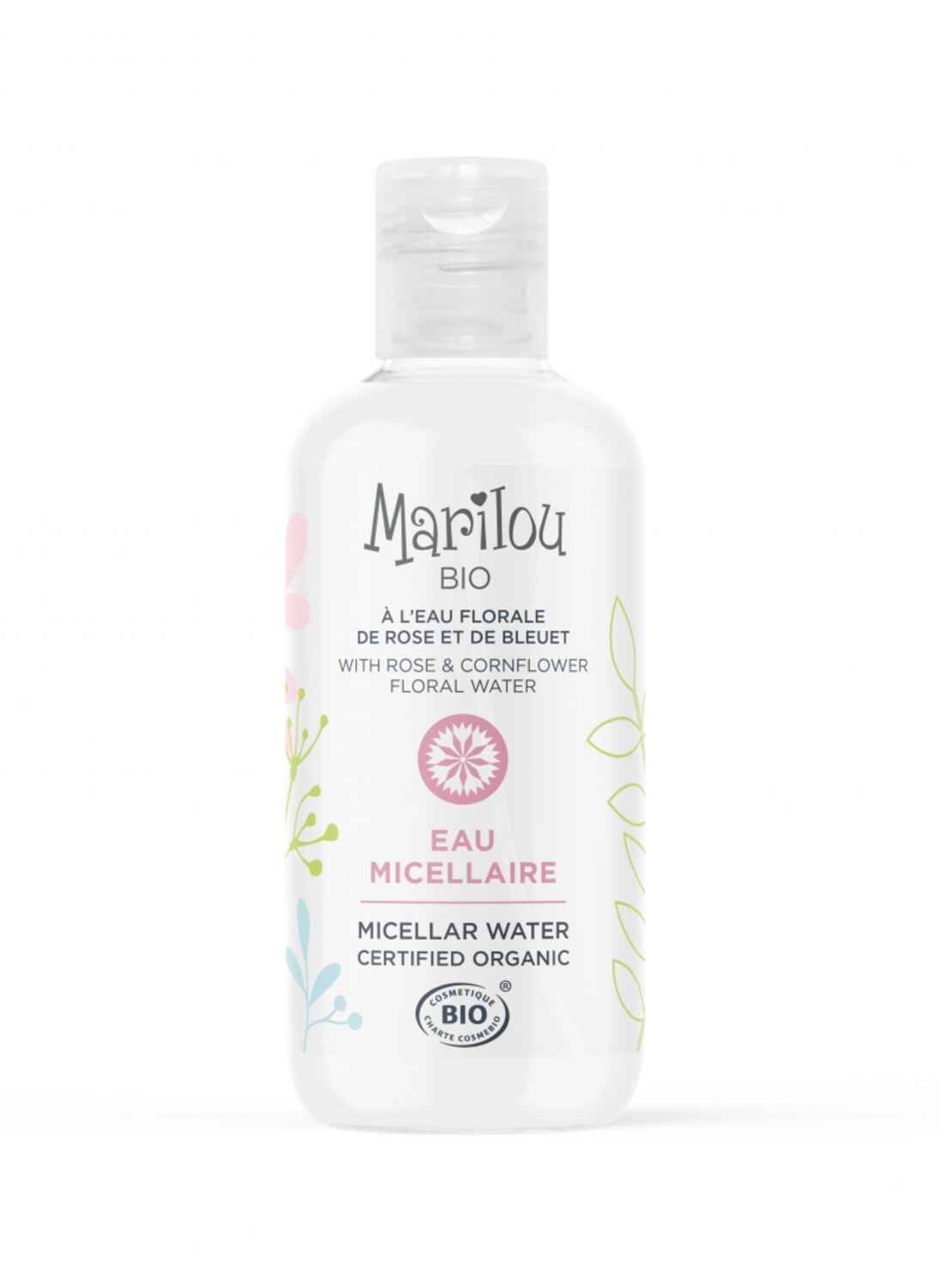 L'Eau Micellaire à l'Eau Florale de Rose et de Bleuet bio, Marilou Bio - Infos et avis