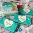 Swatch de Marie202080 : Lingettes Pampers sensitive, Pampers