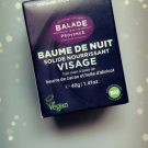 Swatch de Mulbc22 : Baume de nuit - solide nourrissant visage, Balade en provence