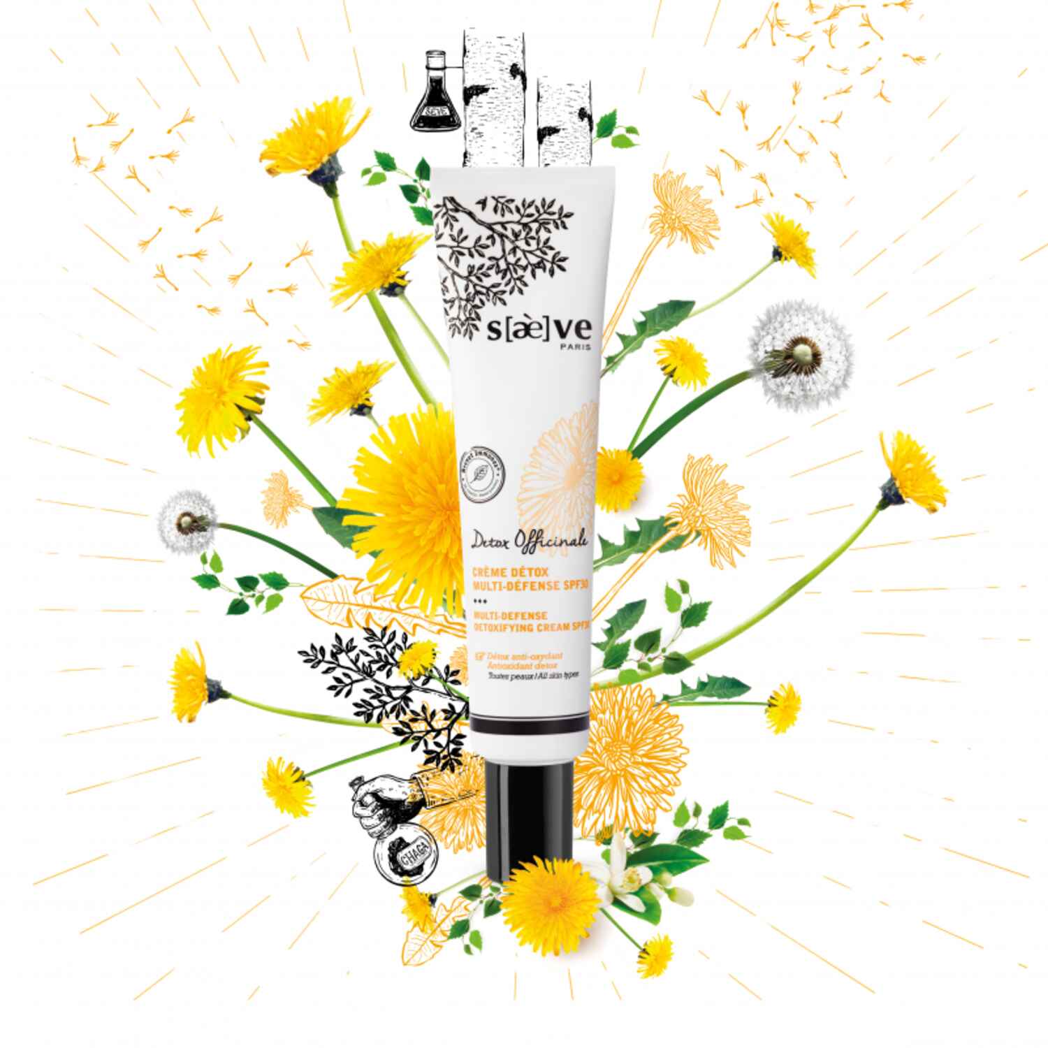 Crème Détox Multi-Défense SPF30 - Detox Officinale, Saeve - Infos et avis