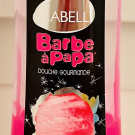 Swatch de GlamPinkShine : Douche Gourmande Barbe à Papa, Labell