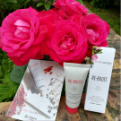 Swatch de Mygtesteuse : Gel-crème bonne mine teinté Re-boost, MY CLARINS