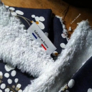 Swatch de jodanelle : Boîtes de 6 lingettes démaquillantes lavables BIO, Le Petit Carré Français