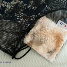 Swatch de jodanelle : Boîtes de 6 lingettes démaquillantes lavables BIO, Le Petit Carré Français