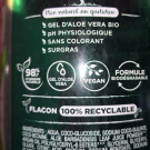 Swatch de flfl90 : Gel douche surgras certifié bio - Aloe Vera, MKL
