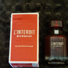 Swatch de lilab69 : L'interdit eau de parfum rouge, Givenchy