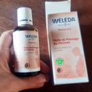 Swatch de ManonGreenLife : Huile de massage du périnée, Weleda