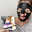 Swatch de evepom13 : Masque visage en tissu detox, Loua