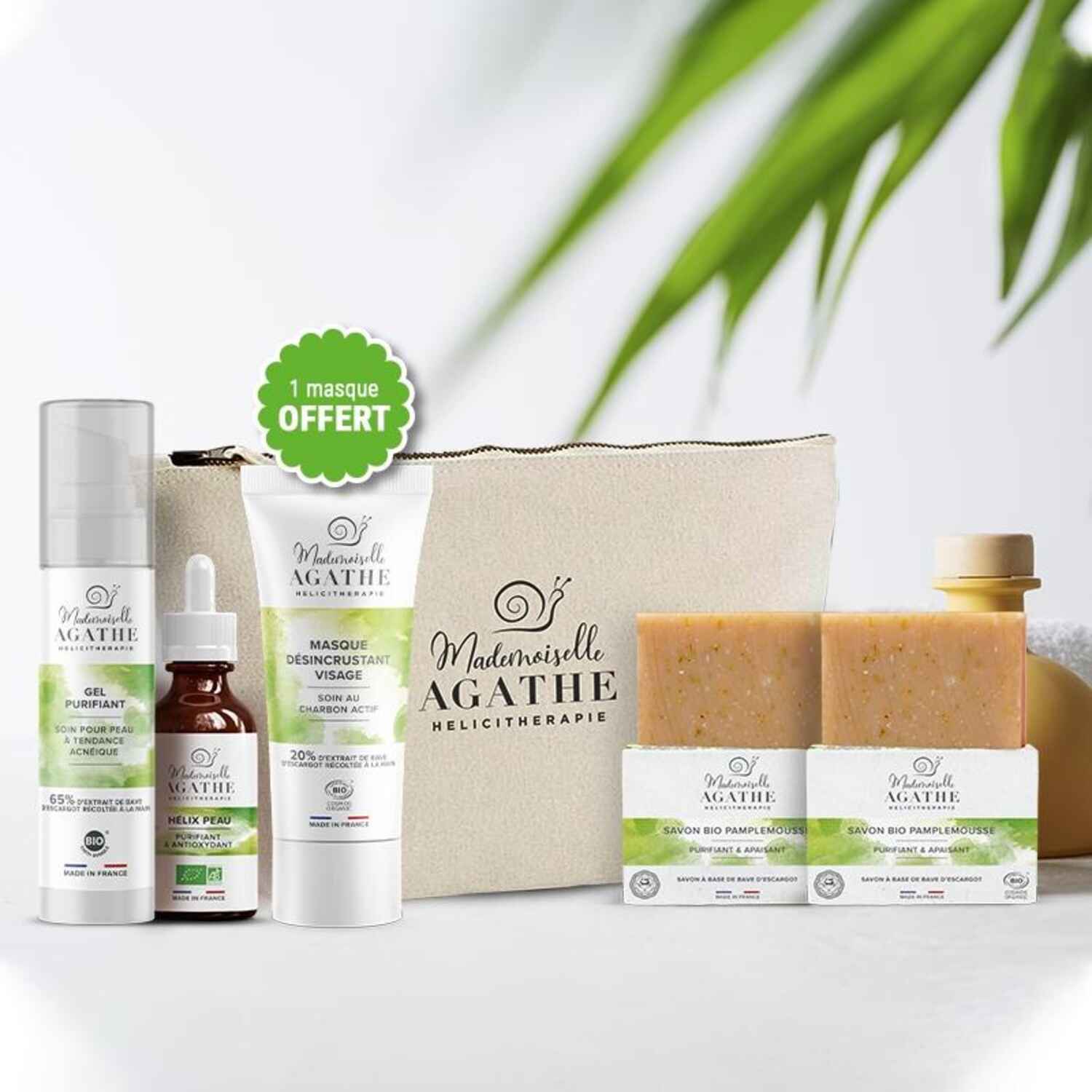 COFFRETS HÉLICIPURE SOIN PEAU ACNÉIQUE, Mademoiselle Agathe - Infos et avis