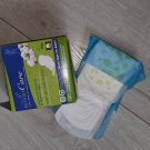Swatch de Kacha : Serviette hygiénique jour en coton bio Silvercare, Abonéobio
