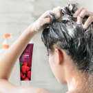 Swatch de Hyulari : Red Raspberry Shampoo, Desert Essence