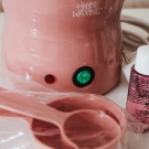 Swatch de NesliArs : Kit d'épilation complet Happy Waxing, Perron rigot