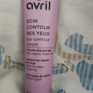 Swatch de Karinebeautetest : Soin Contour des Yeux Certifié Bio, Avril