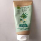 Swatch de Suavela : Gel crème hydra réparateur, Garnier Bio