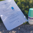 Swatch de yvyv : Déodorant cattier, Cattier