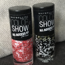 Swatch de Laulau* : COLOR SHOW ALL ACCES NY TOP COAT, Maybelline New York