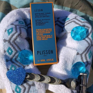 Swatch de Paillettes cosmiques : Gel nettoyant visage, Plisson 1808