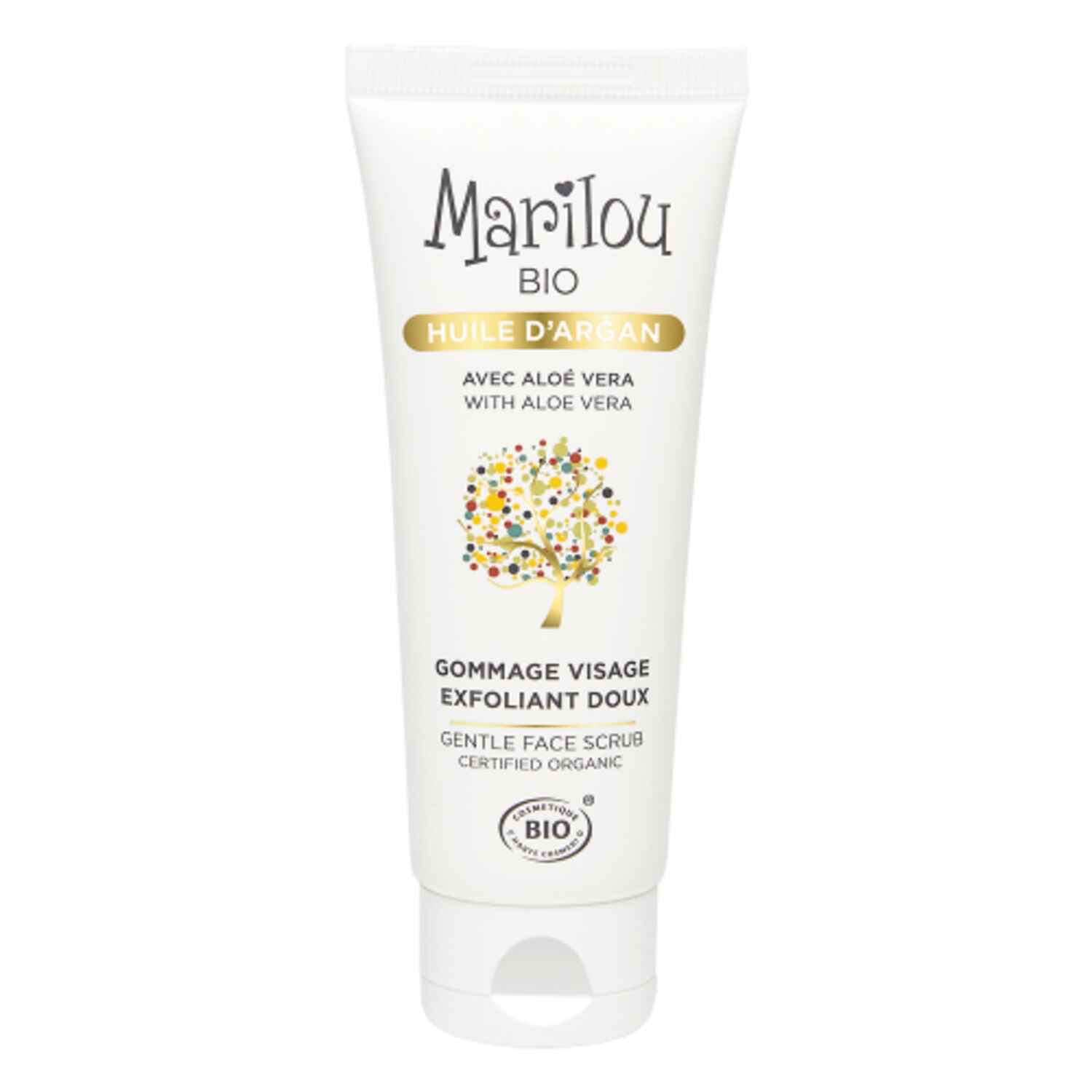 Gommage visage à l'huile d'argan, Marilou Bio - Infos et avis