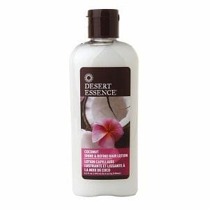 Coconut shine & Refine hair lotion, Desert Essence - Infos et avis