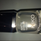 Swatch de Test911 : Matte effect, Kiko
