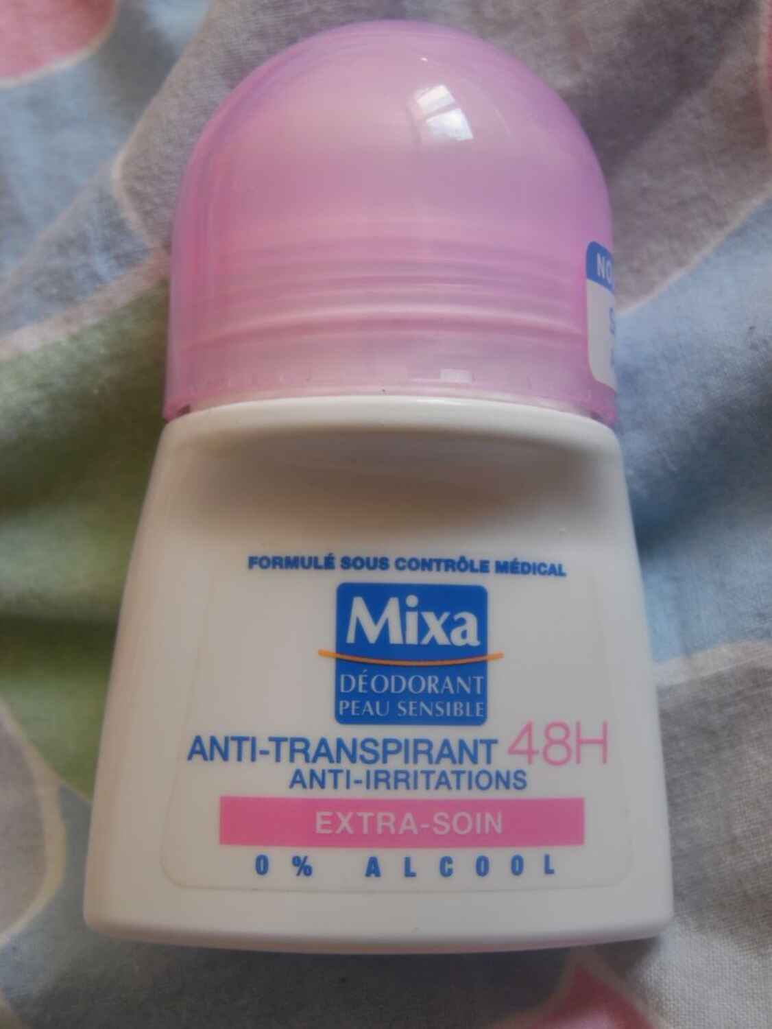 Anti transpirant, Mixa - Infos et avis