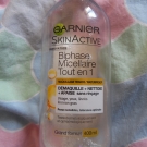 Swatch de margotlussiez : Biphase Micellaire Tout en 1, Garnier