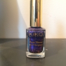 Swatch de CamilleCh29 : Sun Show Nail Lacquer, Kiko
