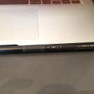 Swatch de CamilleCh29 : Ultimate Pen Long Wear Eyeliner, Kiko