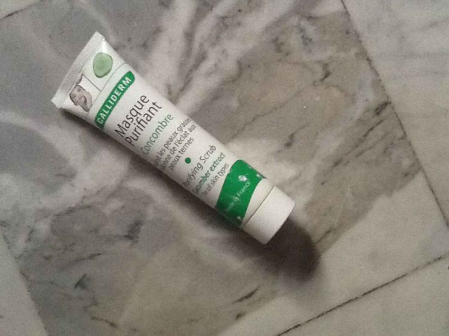 Masque purifiant concombre, Calliderm - Infos et avis