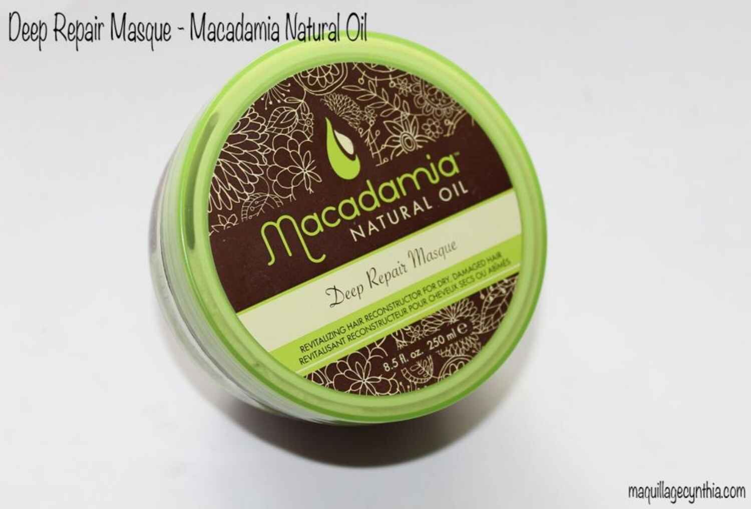 Deep Repair Masque, Macadamia Natural Oil : Sarah20 aime !