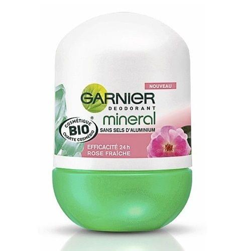 Déodorant Minéral Bio Rose fraîche, Garnier - Infos et avis
