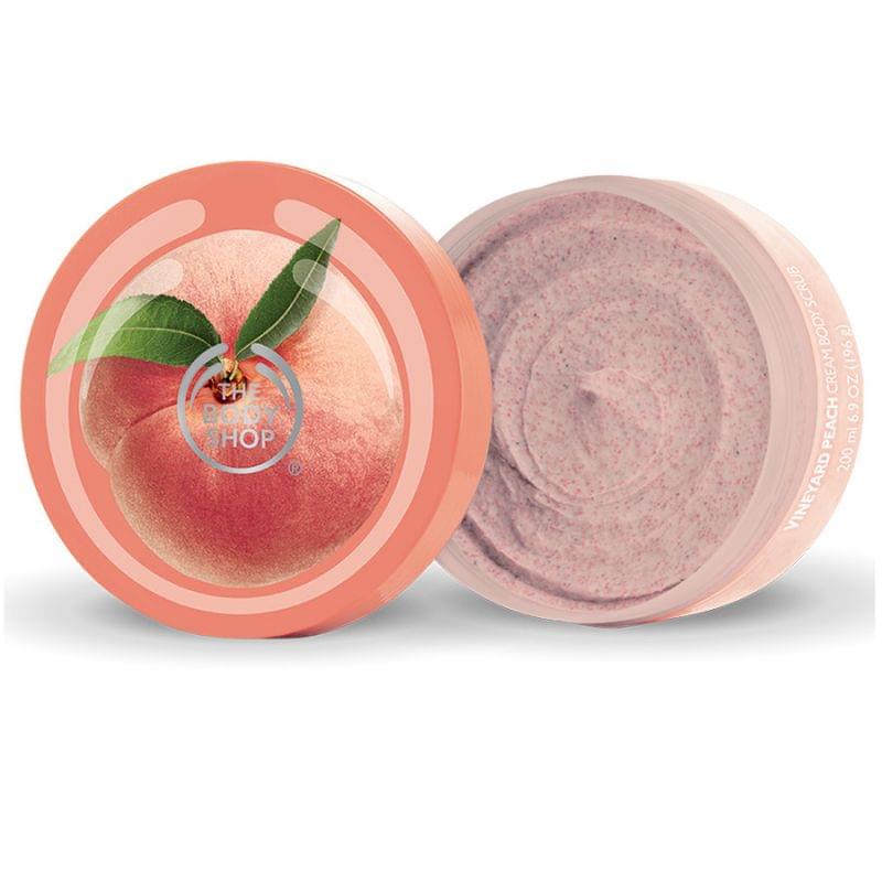 Gommage Corporel Pêche De Vigne, The Body Shop : myrland aime !