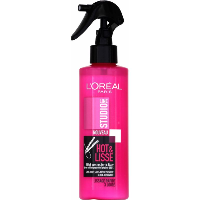 L'OREAL PARIS STUDIO LINE SPRAY COIFFANT HOT & LISSE, L'Oréal Paris - Infos et avis