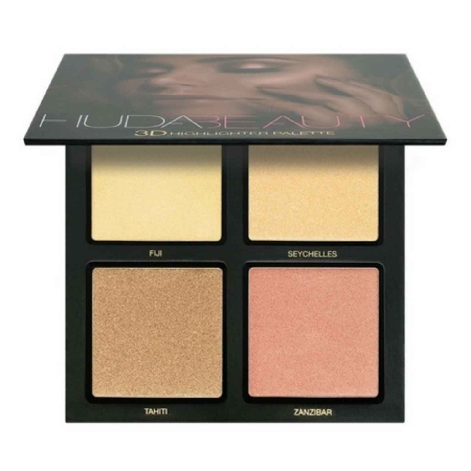 3D Highlighter Palette Palette d'enlumineurs, Huda Beauty : anaissaracino aime !