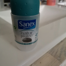 Swatch de Onneparlepaslabouchepleine : Deodorant Nature Protect à la pierre d'alun, Sanex