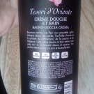 Swatch de Claire.agt : Crème douche et bain, Tesori d'oriente